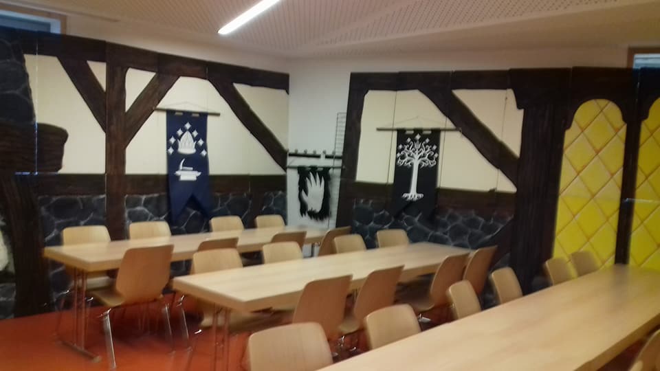 Décor Taverne médiévale