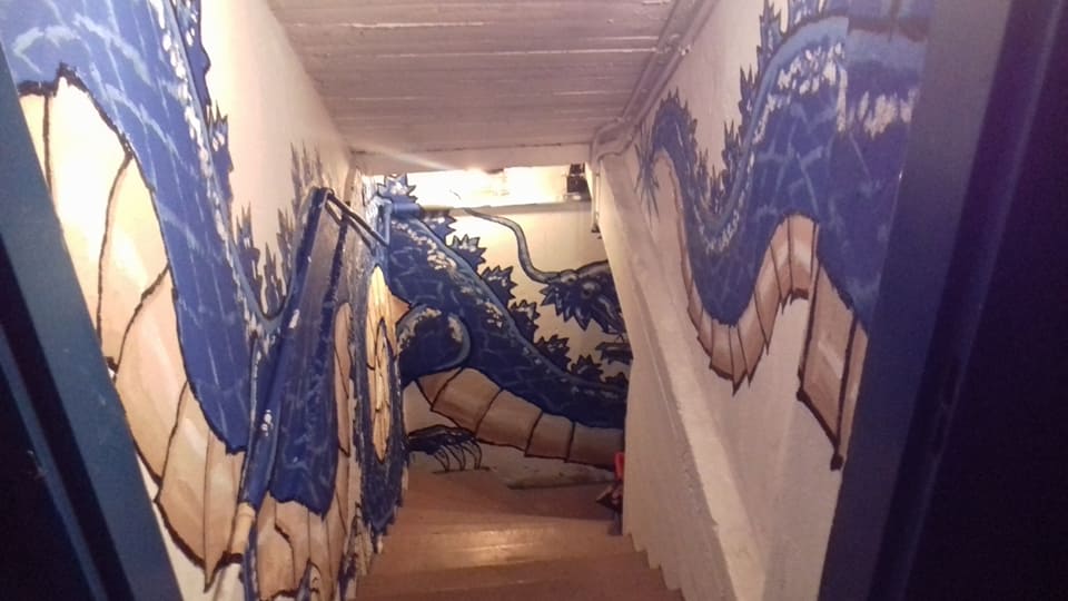 Décor dragon du Camphrier/Escapade