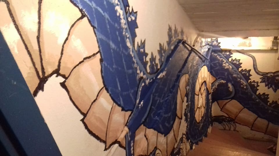 Décor dragon du Camphrier/Escapade