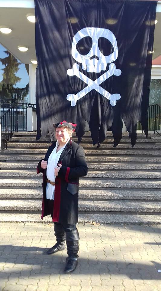 Décor drapeau pirate