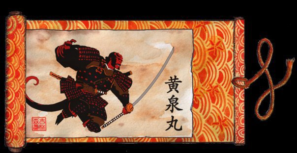 Yomimaru : Oni en version Hellboy