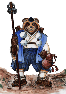 Tanuki yamabushi