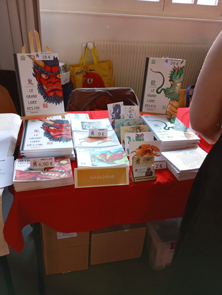Stand au Salon du Livre de la Krutenau