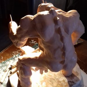 Premier modelage à l'argile