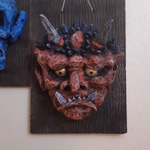 Masques de oni finis