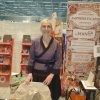 Marie-Pascale Dunis-Perrot à son stand du Camphrier-Escapade Marie-Pascale Dunis-Perrot à son stand du Camphrier-Escapade