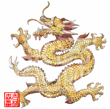 Dragon chinois ©Sylvain jolivalt - Ne pas reproduire ou exploiter sans autorisation