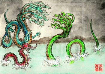 Combat de dragons ©Sylvain jolivalt - Ne pas reproduire ou exploiter sans autorisation