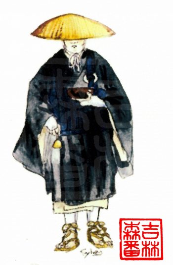 Moine Bouddhiste ©Sylvain jolivalt - Ne pas reproduire ou exploiter sans autorisation