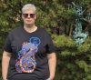 T-shirt dragon bleu T-shirt dragon bleu