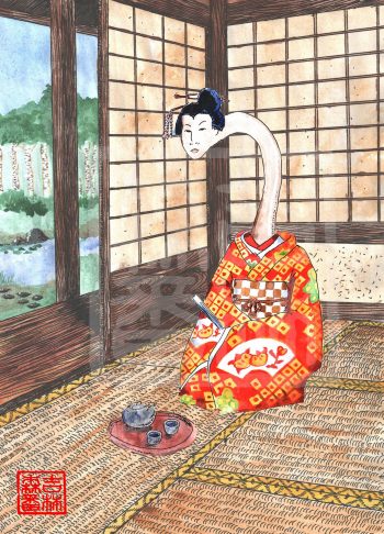 Rokurokubi ©Sylvain jolivalt - Ne pas reproduire ou exploiter sans autorisation