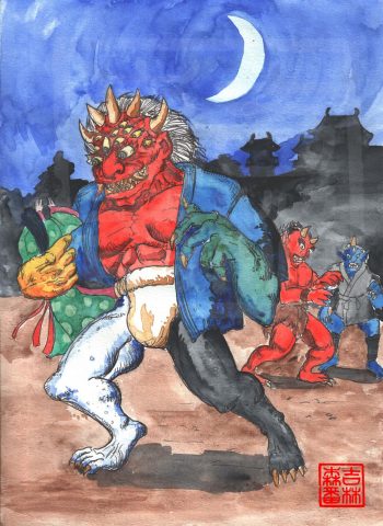 Shuten-Dôji ©Sylvain jolivalt - Ne pas reproduire ou exploiter sans autorisation