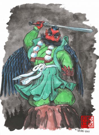 Tengu ©Sylvain jolivalt - Ne pas reproduire ou exploiter sans autorisation
