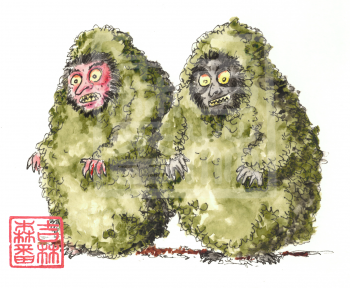 Hakamata & Kuromata ©Sylvain jolivalt - Ne pas reproduire ou exploiter sans autorisation
