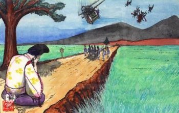 Karasu Tengu dérobant un noble ©Sylvain jolivalt - Ne pas reproduire ou exploiter sans autorisation