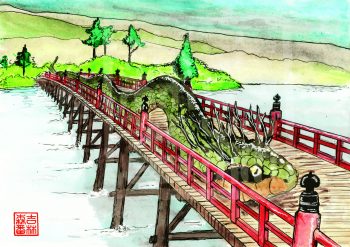 Serpent du Pont de la Seta ©Sylvain jolivalt - Ne pas reproduire ou exploiter sans autorisation